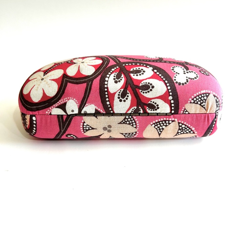 Vera Bradley Floral Pink Sunglasses Case, Like New - Picture 6 of 6